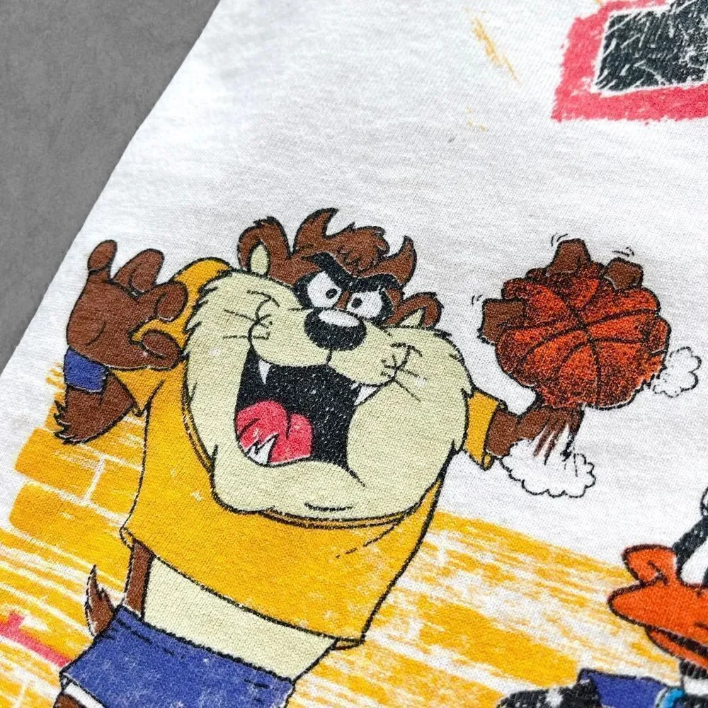 Vtg 1991 Looney Tunes Jammin' Shirt, Space Jam - Picture 7 of 13
